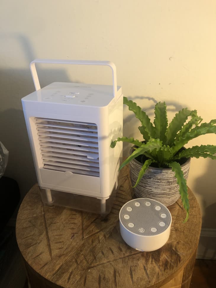 Portable Bedroom Air Conditioner for Hot Flashes | Apartment Therapy